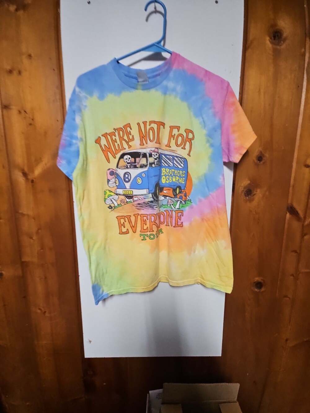 (496) Colortone Brothers Osborne Tour T-Shirt Size M
